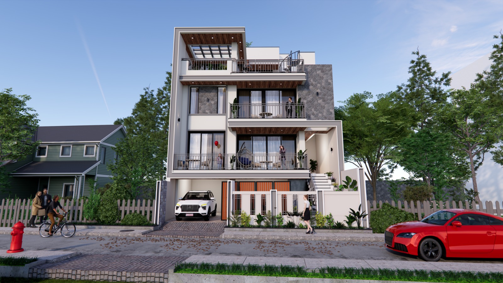 House Designs for 4 Aana Land