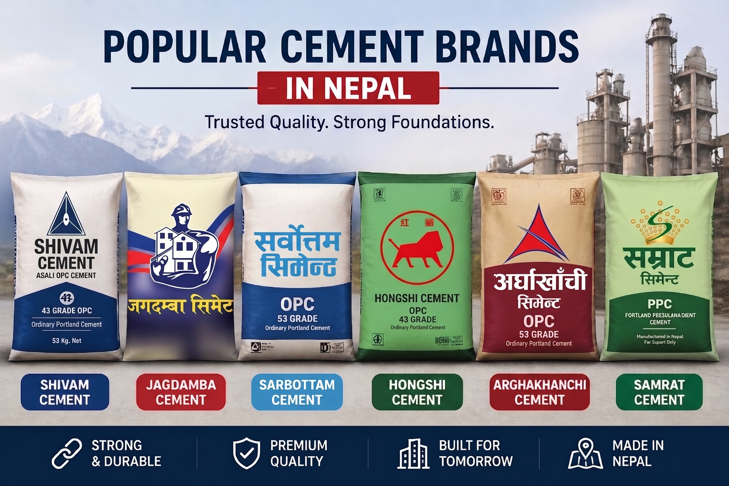 Cement Price in Nepal