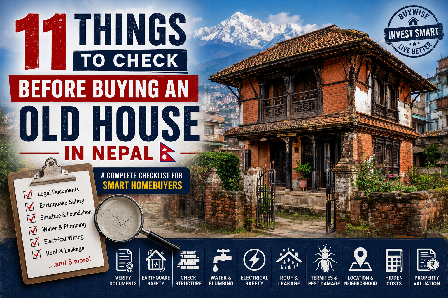 11 Things to Check Before Buying an Old House in Nepal