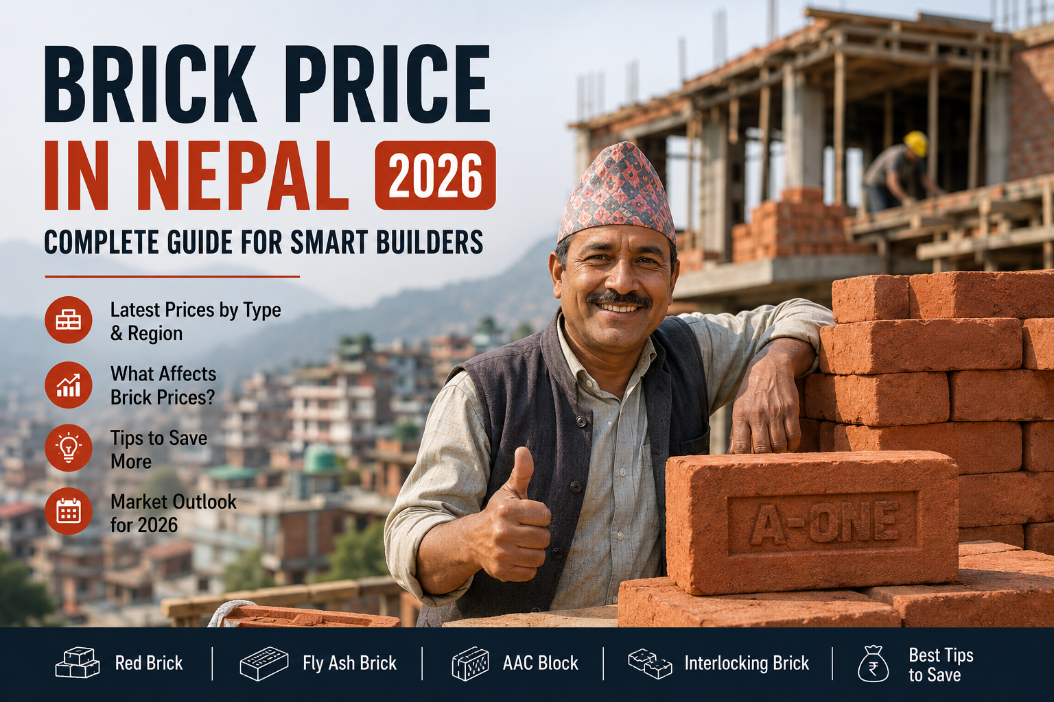 Brick Price in Nepal 2026: Complete Guide for Smart Builders