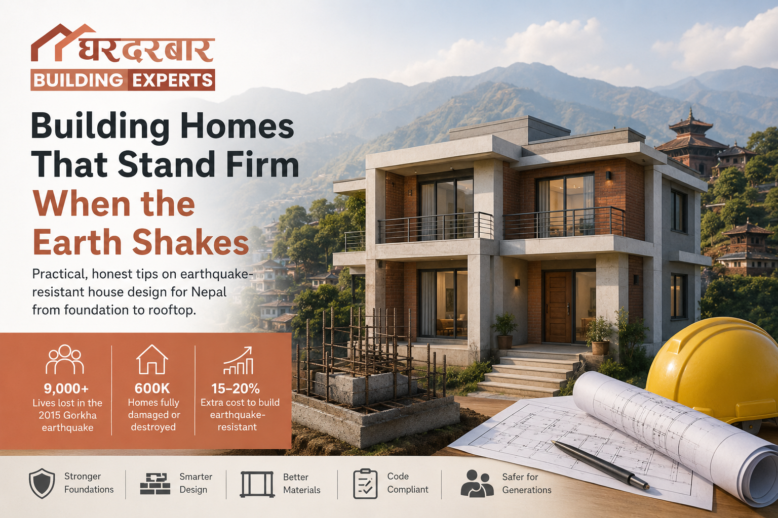 Earthquake-Resistant House Design Tips for Nepal