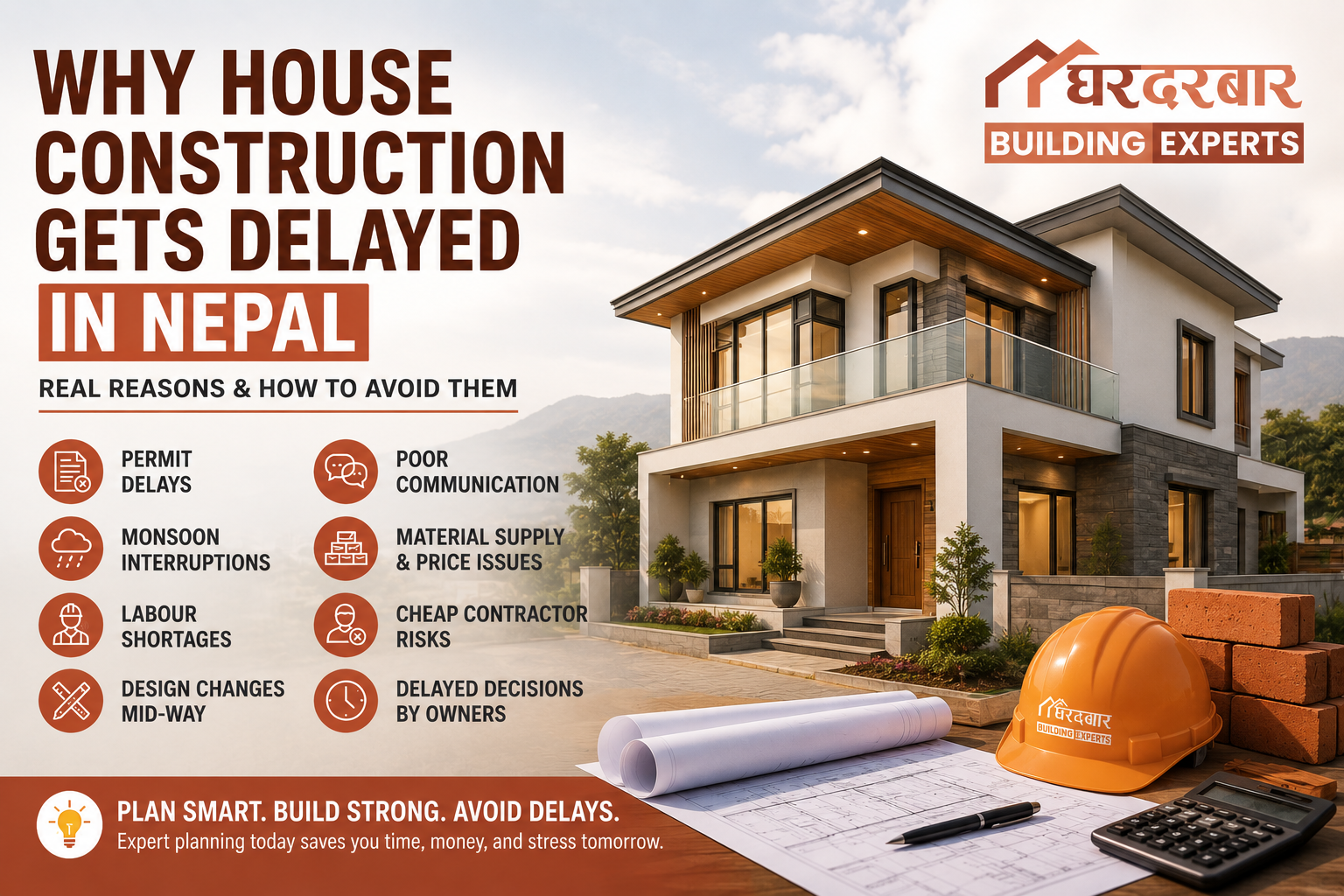 Why Most House Construction Projects in Nepal Get Delayed