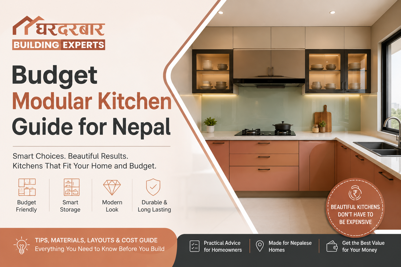 Budget Modular Kitchen Designs: Get a Stylish Kitchen Without Draining Your Savings