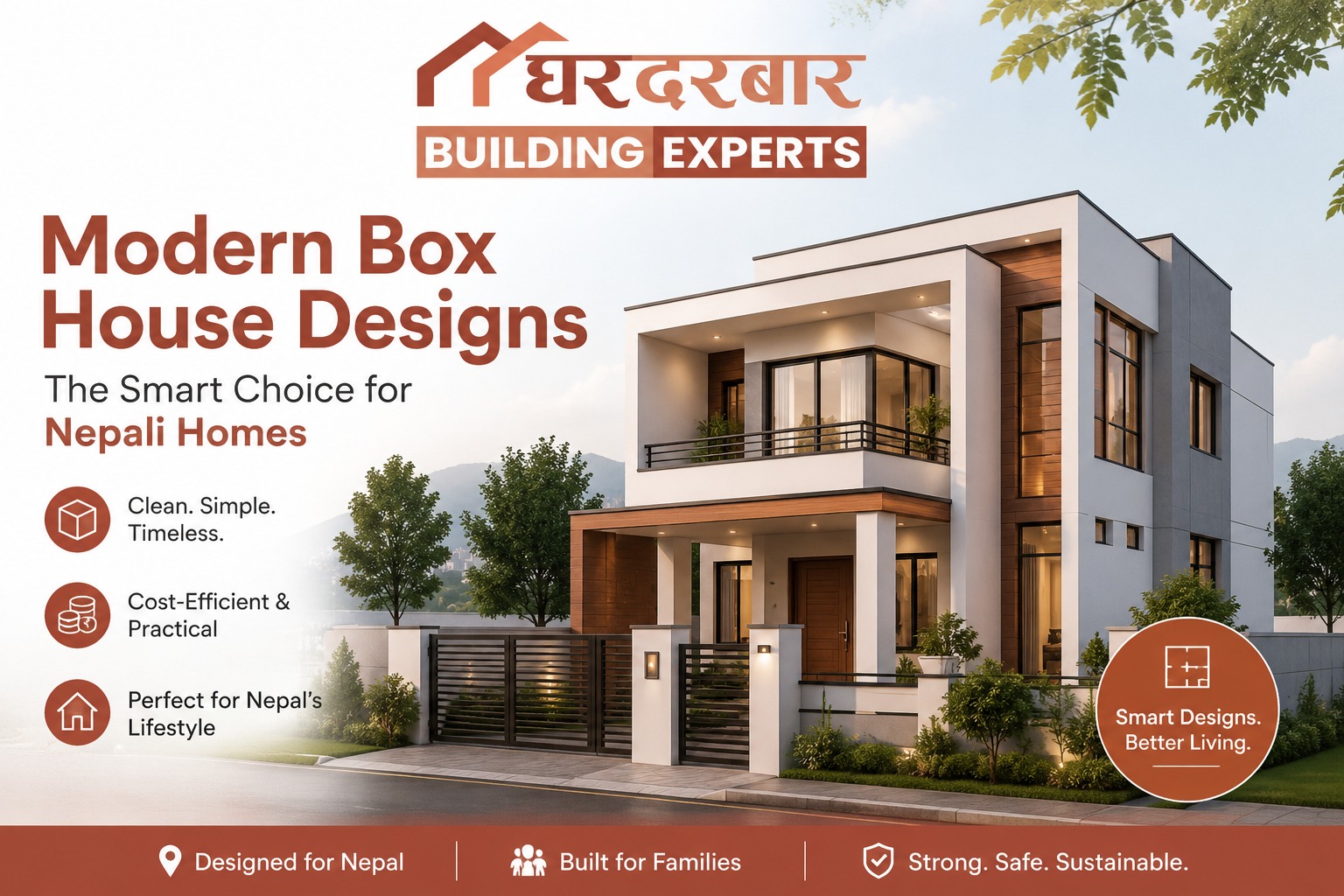 Best Box House Designs in Nepal for Modern Families